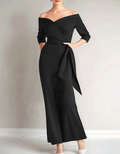 Off-the-Shoulder Maxi Dress