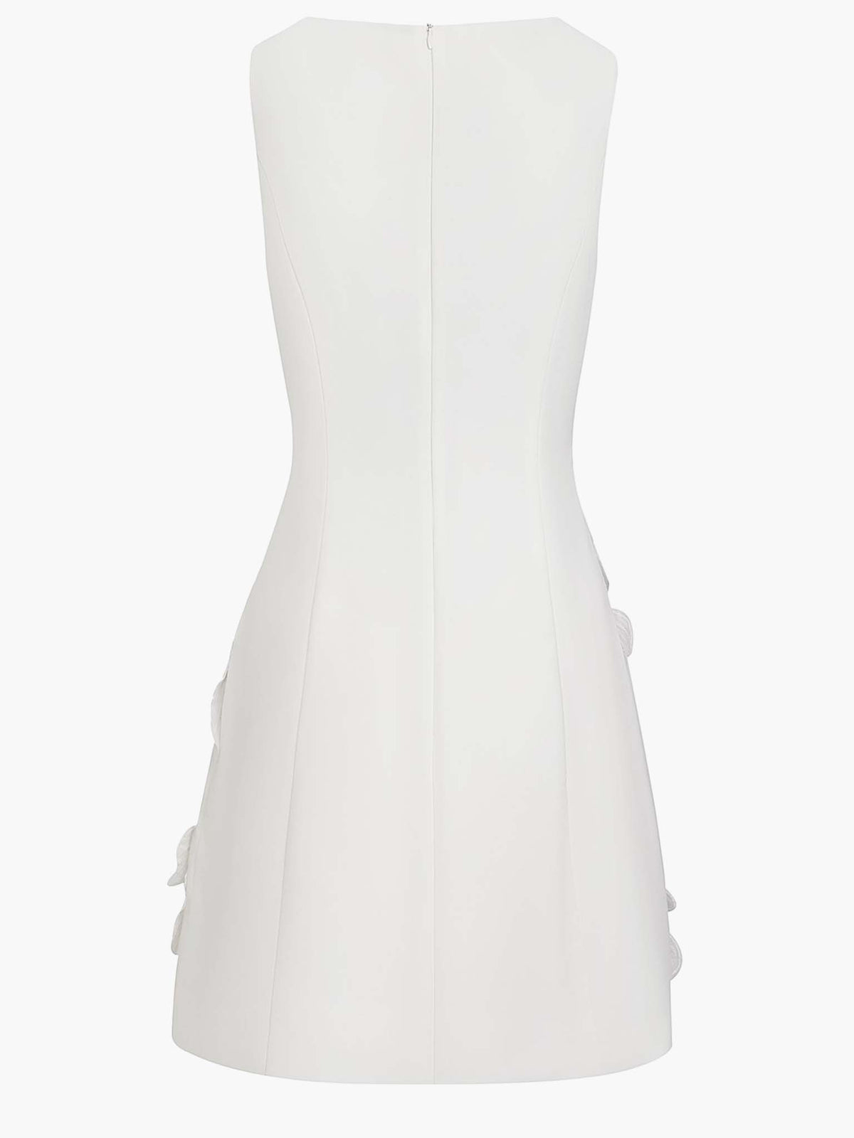 Elegant Sleeveless Mini Dress with Modern Cutout