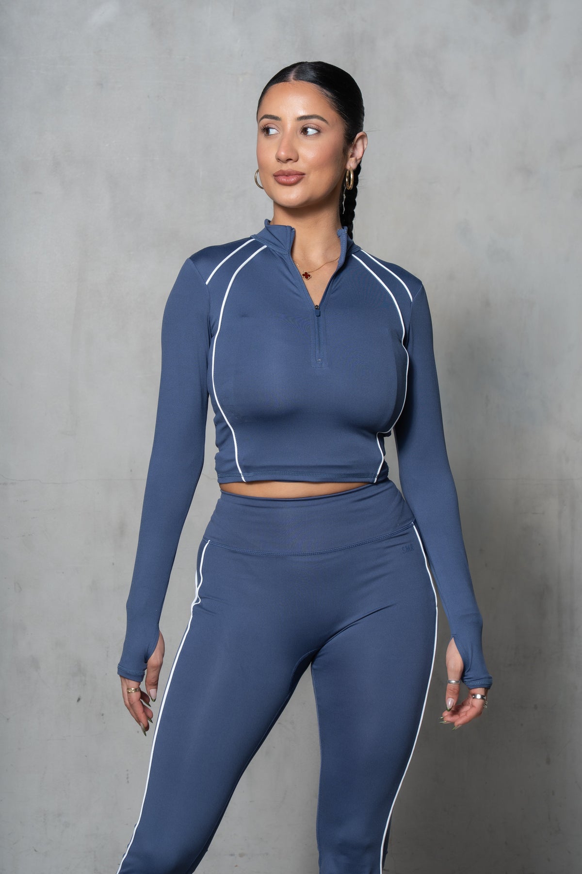 Monathic Arie Active Zip-Up Top