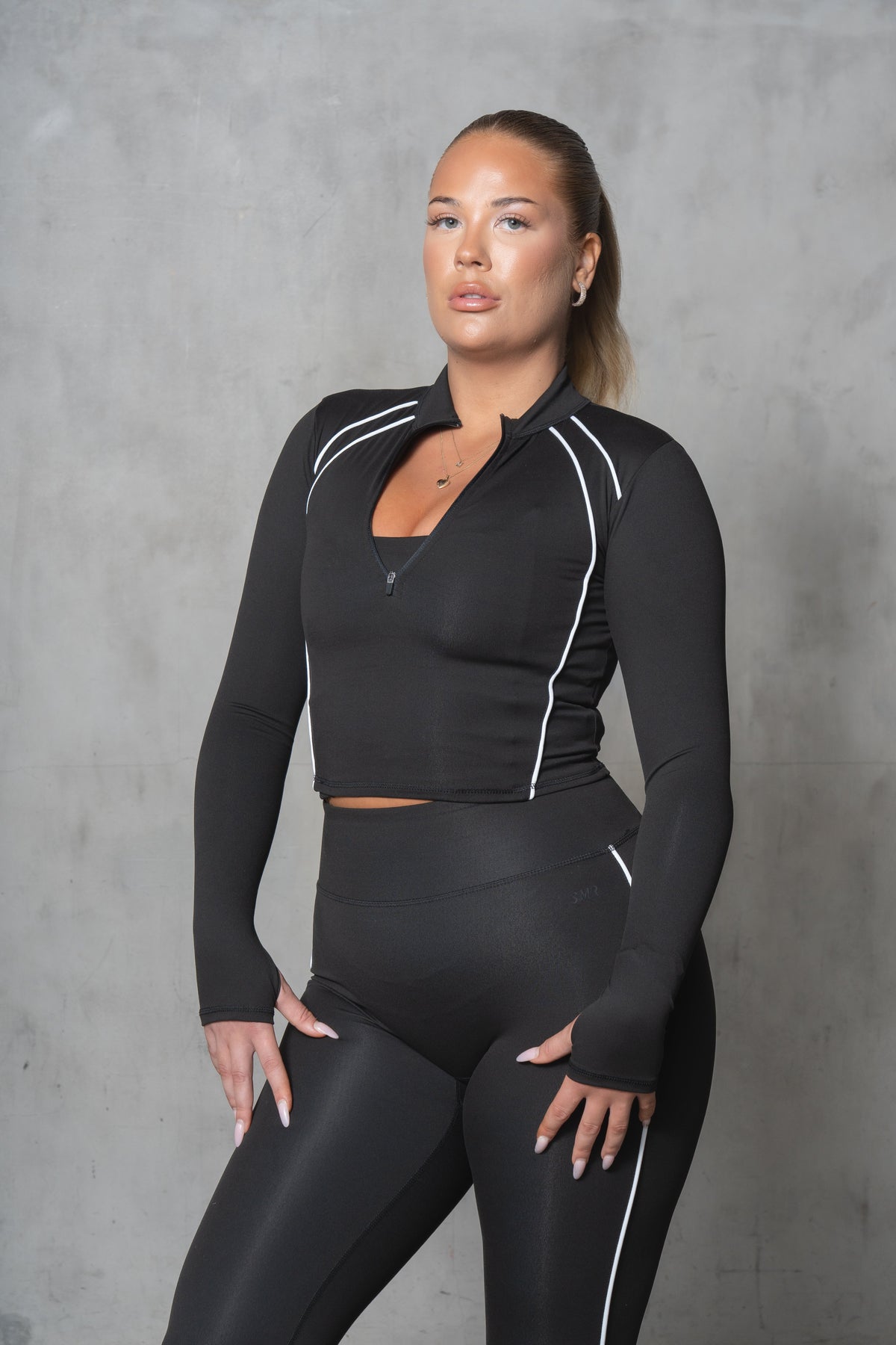 Monathic Arie Active Zip-Up Top