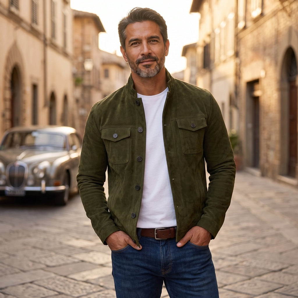 Tommaso | Premium Suede Elegant Jacket