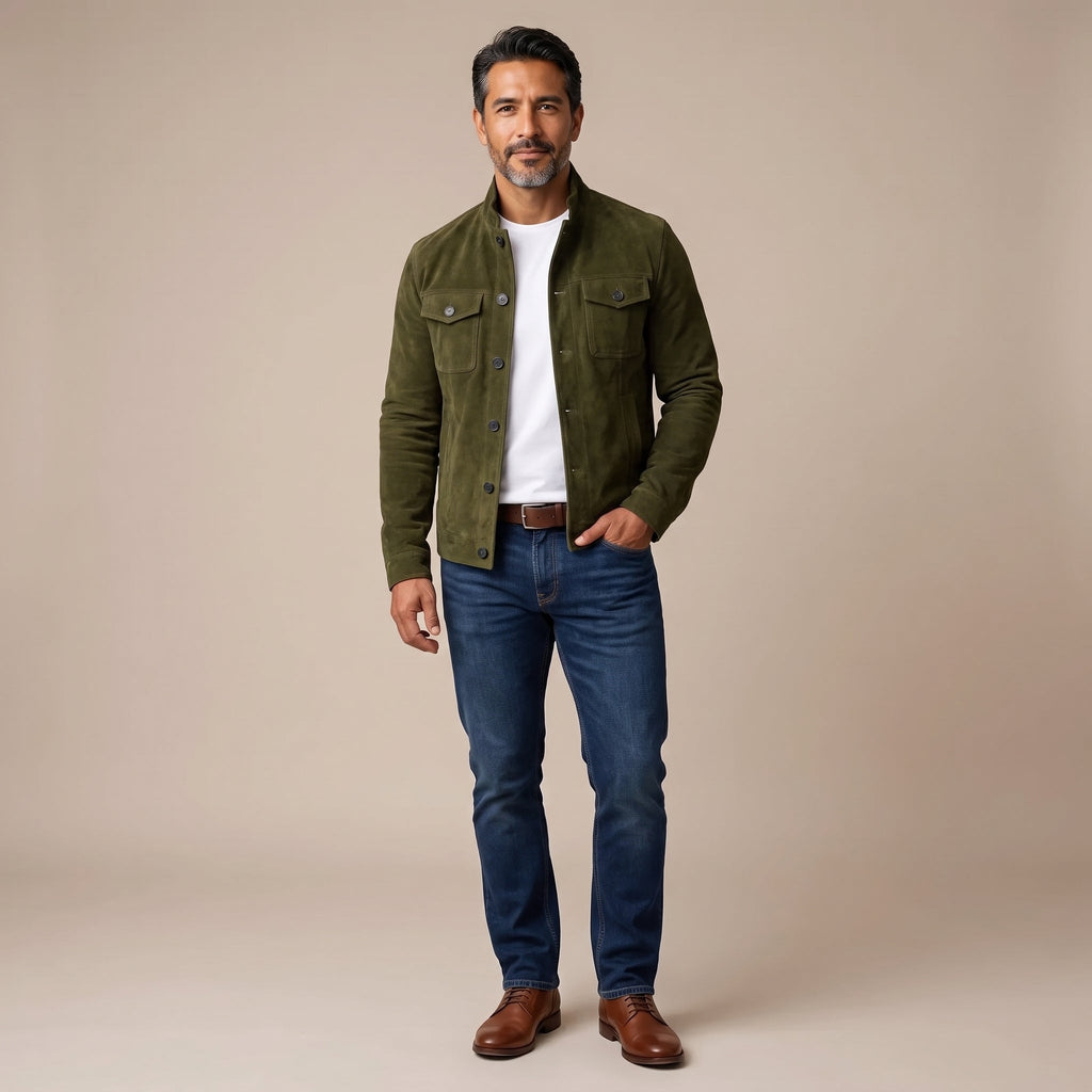 Tommaso | Premium Suede Elegant Jacket