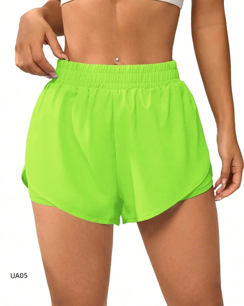 Monathic 2-in-1 Flowy Performance Shorts – Quick-Dry Running & Gym Activewear