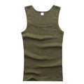 Monathic Men's 100% Pure Cotton Tank Top – Sleeveless Fitness T-Shirt