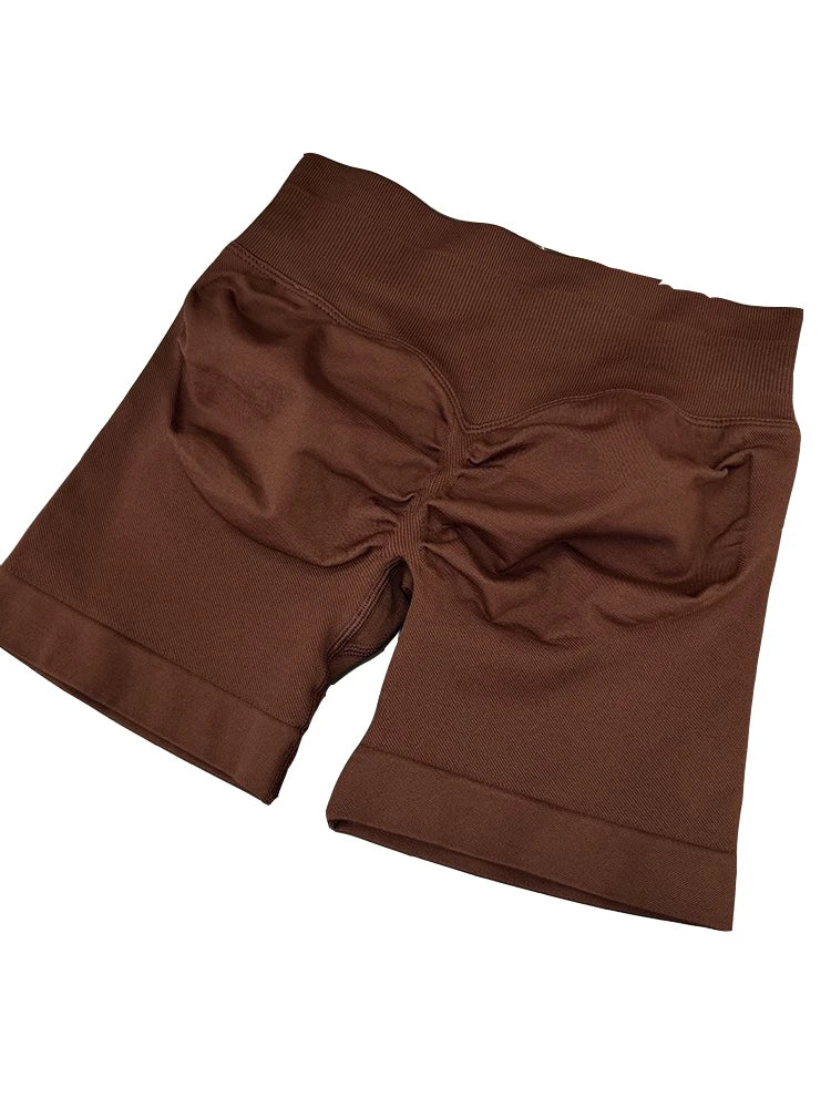 Monathic SculptLift™ Seamless Scrunch Shorts – High Waist Butt Lifting
