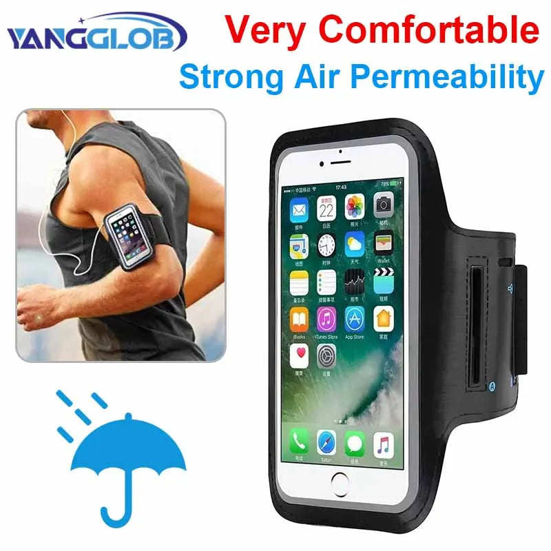 Outdoor Sports Smartphone Holder for Gym Workouts