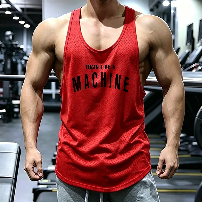 Monathic Men's Bodybuilding Stringer Tank