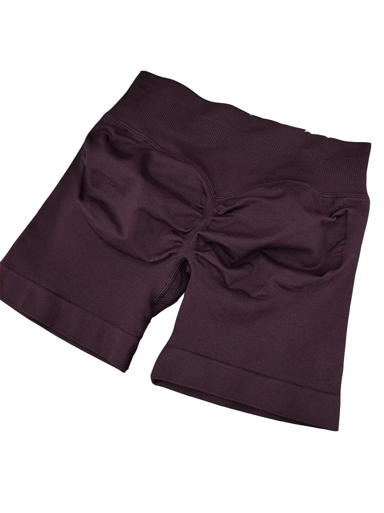 Monathic SculptLift™ Seamless Scrunch Shorts – High Waist Butt Lifting