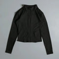 Monathic Sculpt Zip Active Jacket – Seamless Long Sleeve Fitness & Running Top