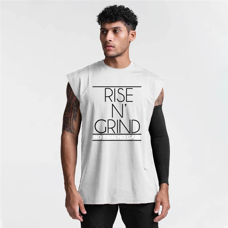 Monathic Men's Oversized Performance Training Tank Top