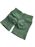 Monathic SculptLift™ Seamless Scrunch Shorts – High Waist Butt Lifting