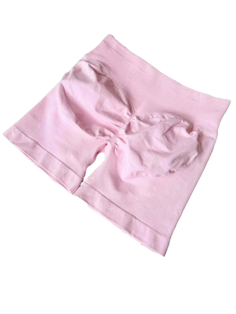 Monathic SculptLift™ Seamless Scrunch Shorts – High Waist Butt Lifting