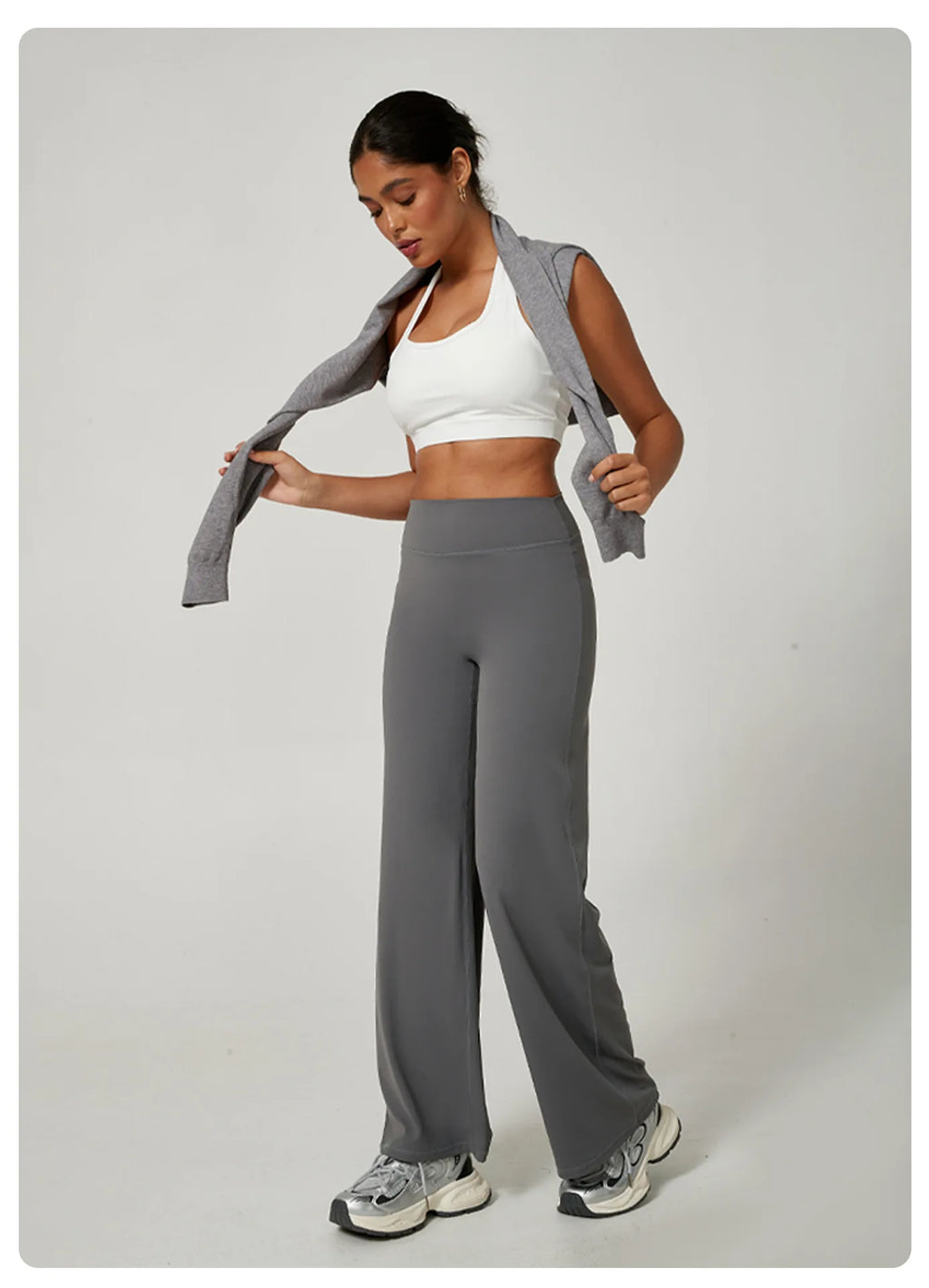 Women's High-Waisted Wide-Leg Yoga Pants