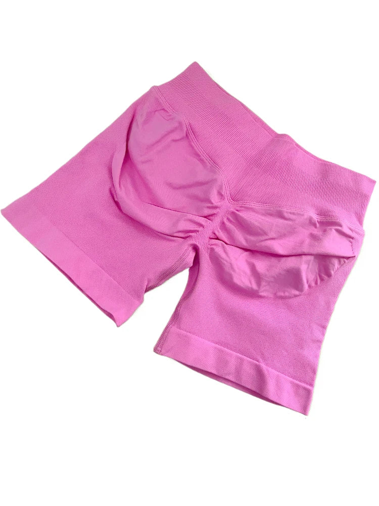 Monathic SculptLift™ Seamless Scrunch Shorts – High Waist Butt Lifting