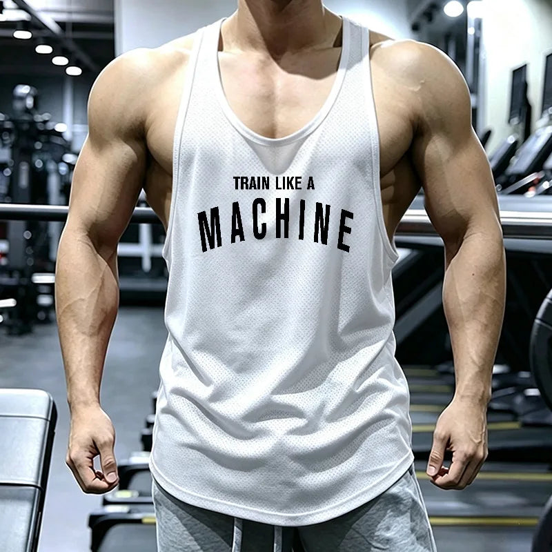Monathic Men's Bodybuilding Stringer Tank
