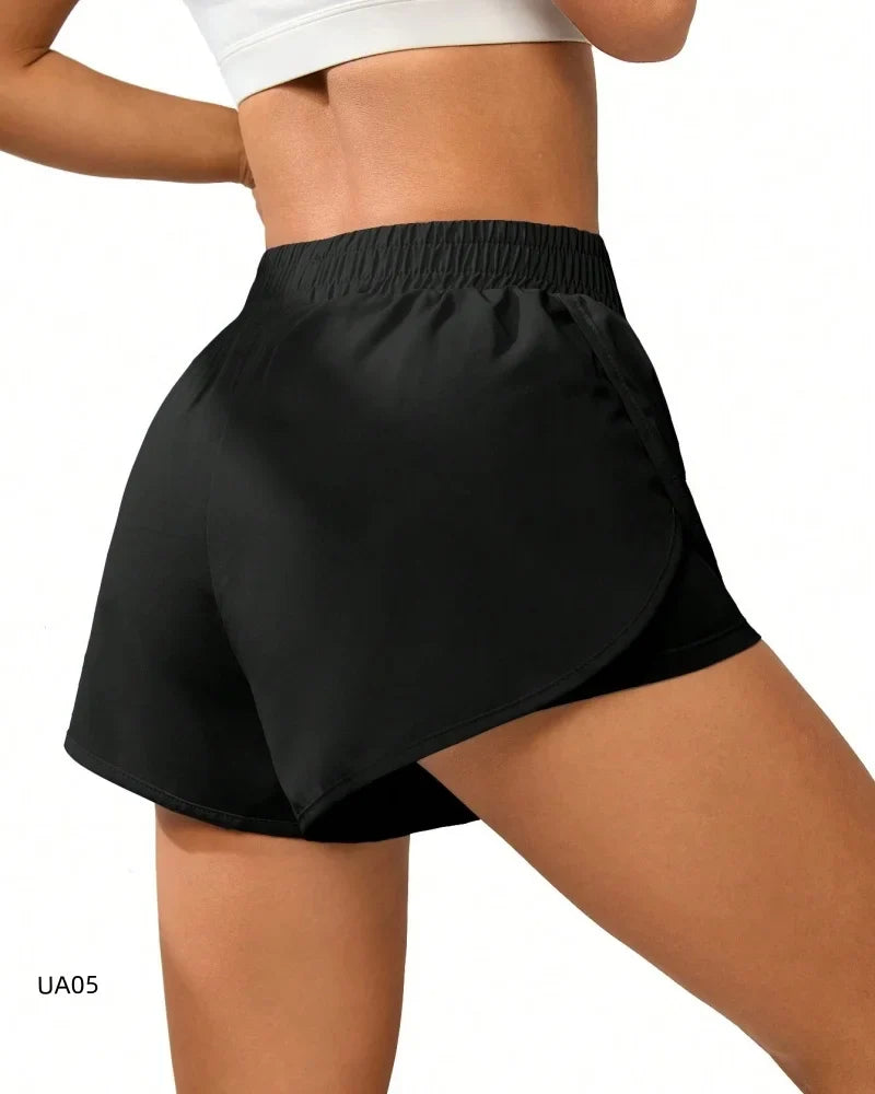 Monathic 2-in-1 Flowy Performance Shorts – Quick-Dry Running & Gym Activewear