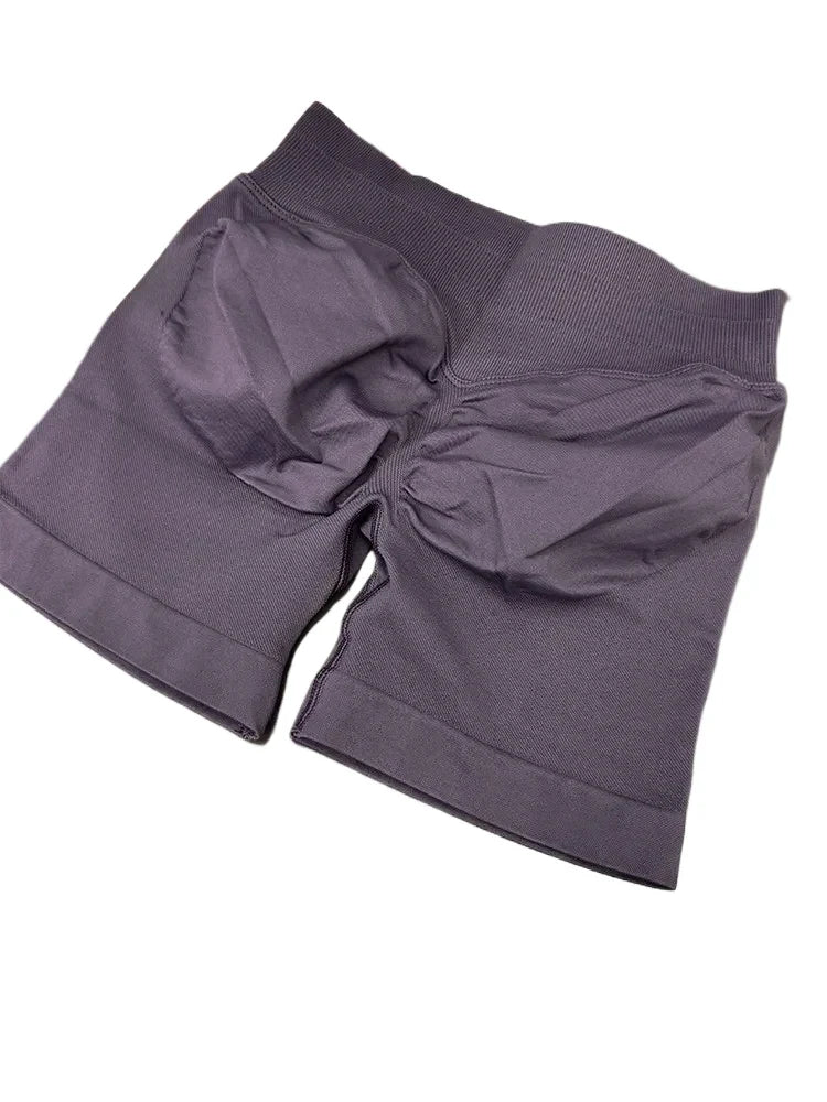 Monathic SculptLift™ Seamless Scrunch Shorts – High Waist Butt Lifting