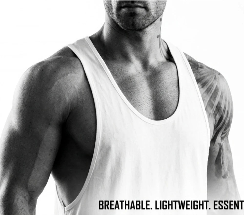 Monathic Fitness Men's Tank Tops Bodybuilding Stringer