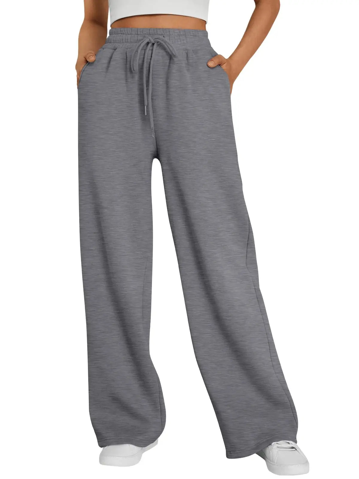 Monathic Wide Leg Sweatpants Women Streetwear Baggy Oversize