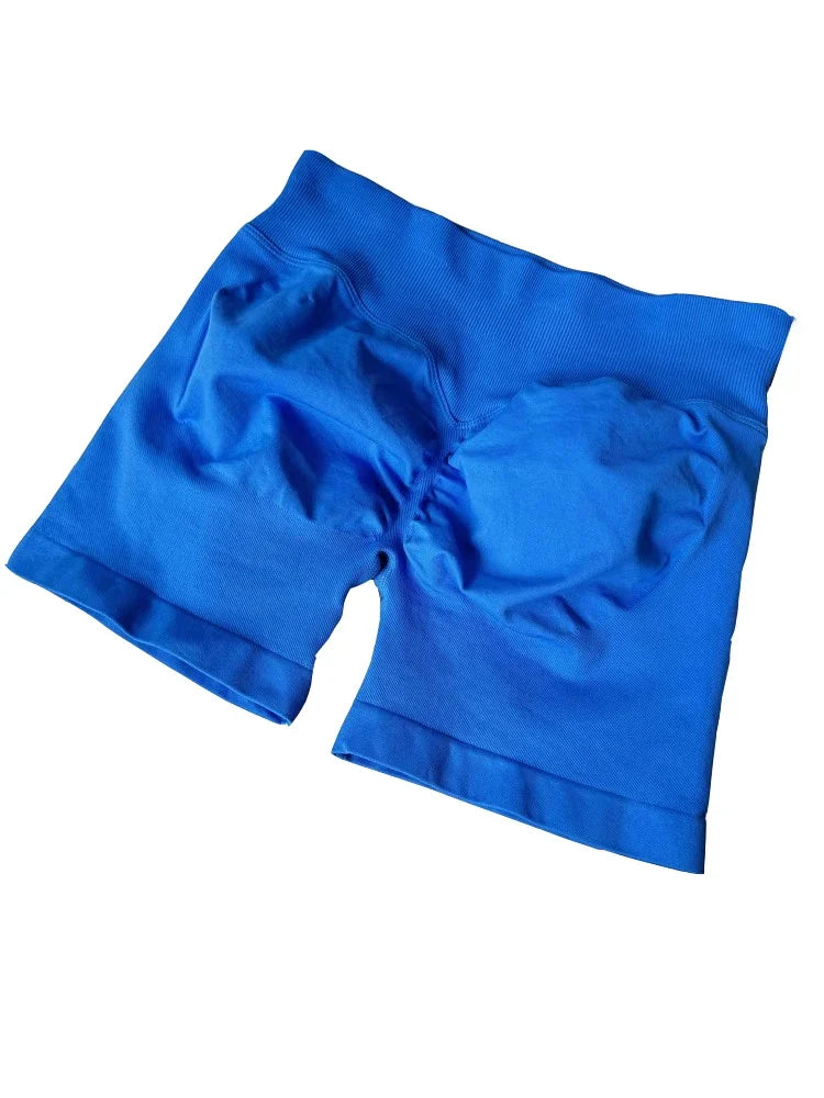 Monathic SculptLift™ Seamless Scrunch Shorts – High Waist Butt Lifting