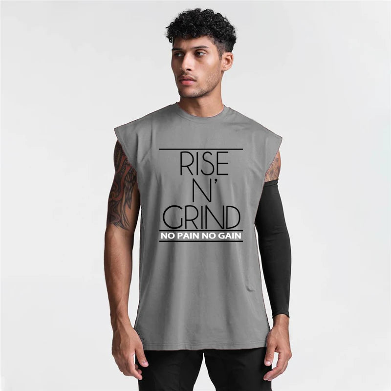 Monathic Men's Oversized Performance Training Tank Top