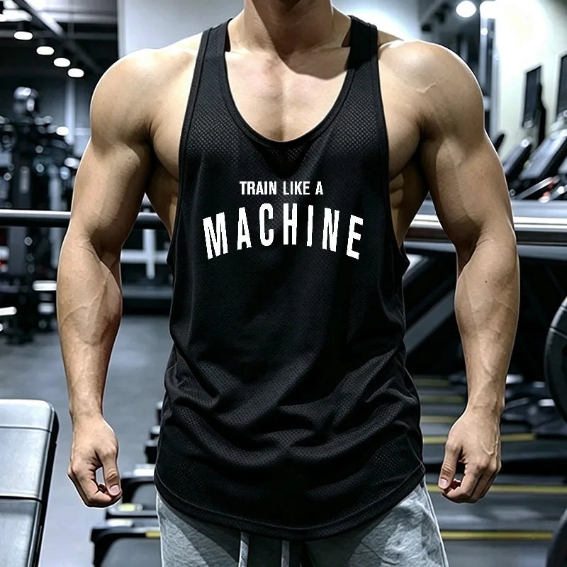 Monathic Men's Bodybuilding Stringer Tank