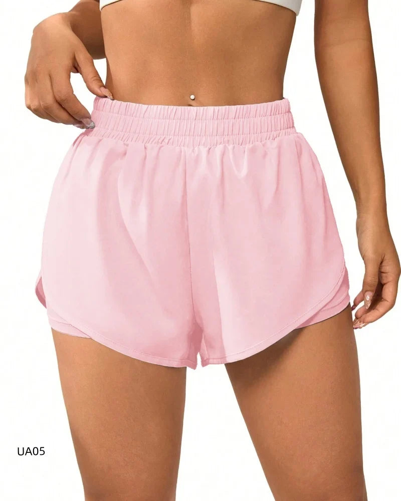 Monathic 2-in-1 Flowy Performance Shorts – Quick-Dry Running & Gym Activewear