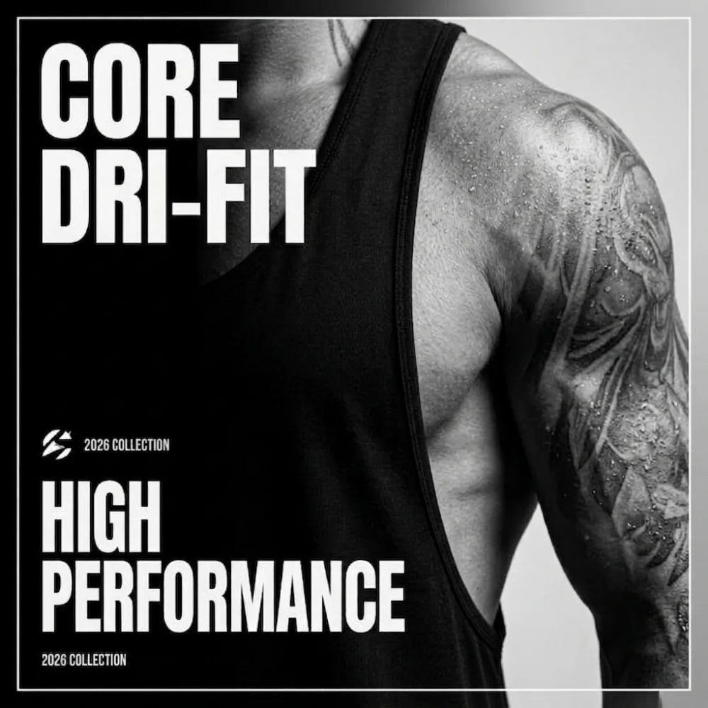Monathic Fitness Men's Tank Tops Bodybuilding Stringer