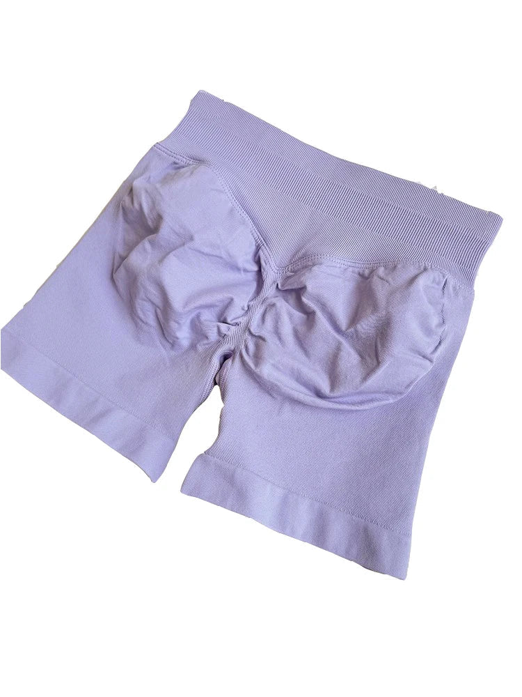 Monathic SculptLift™ Seamless Scrunch Shorts – High Waist Butt Lifting