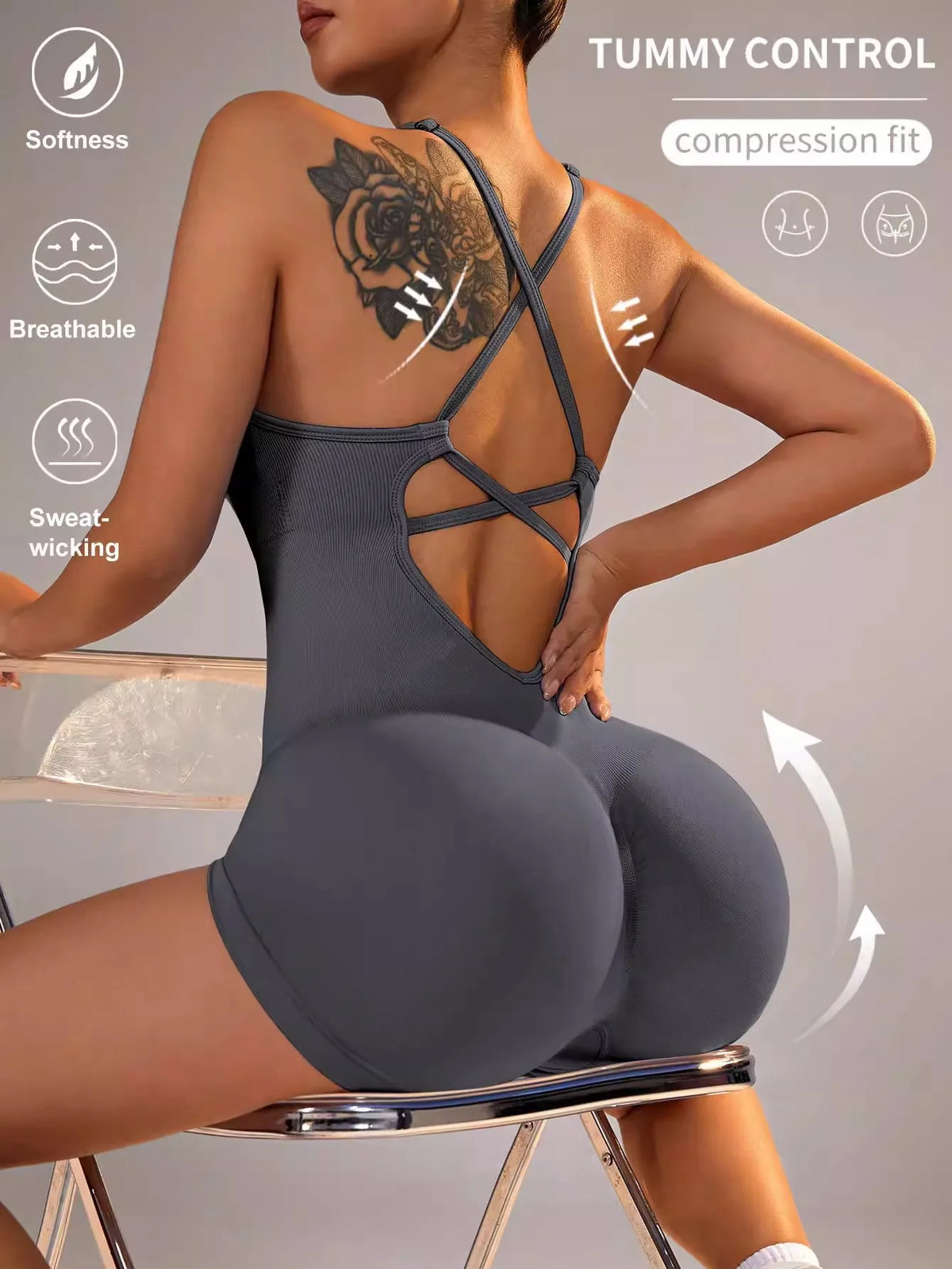 Monathic BodyContour™ One-Piece Activewear