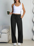 Monathic Wide Leg Sweatpants Women Streetwear Baggy Oversize
