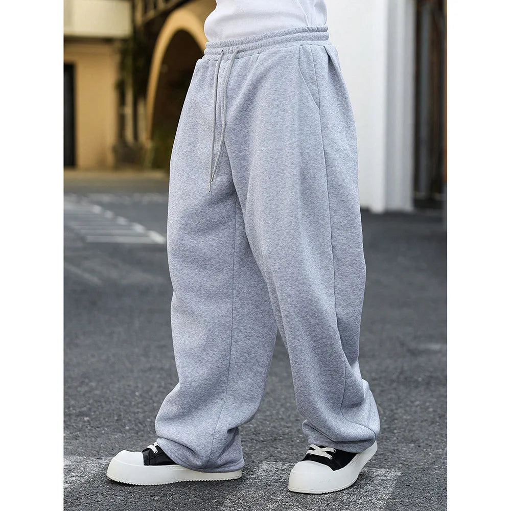 Monathic Men's Joggers Sweatpants Loose Fit Straight Leg Casual Pants