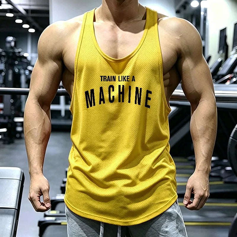 Monathic Men's Bodybuilding Stringer Tank