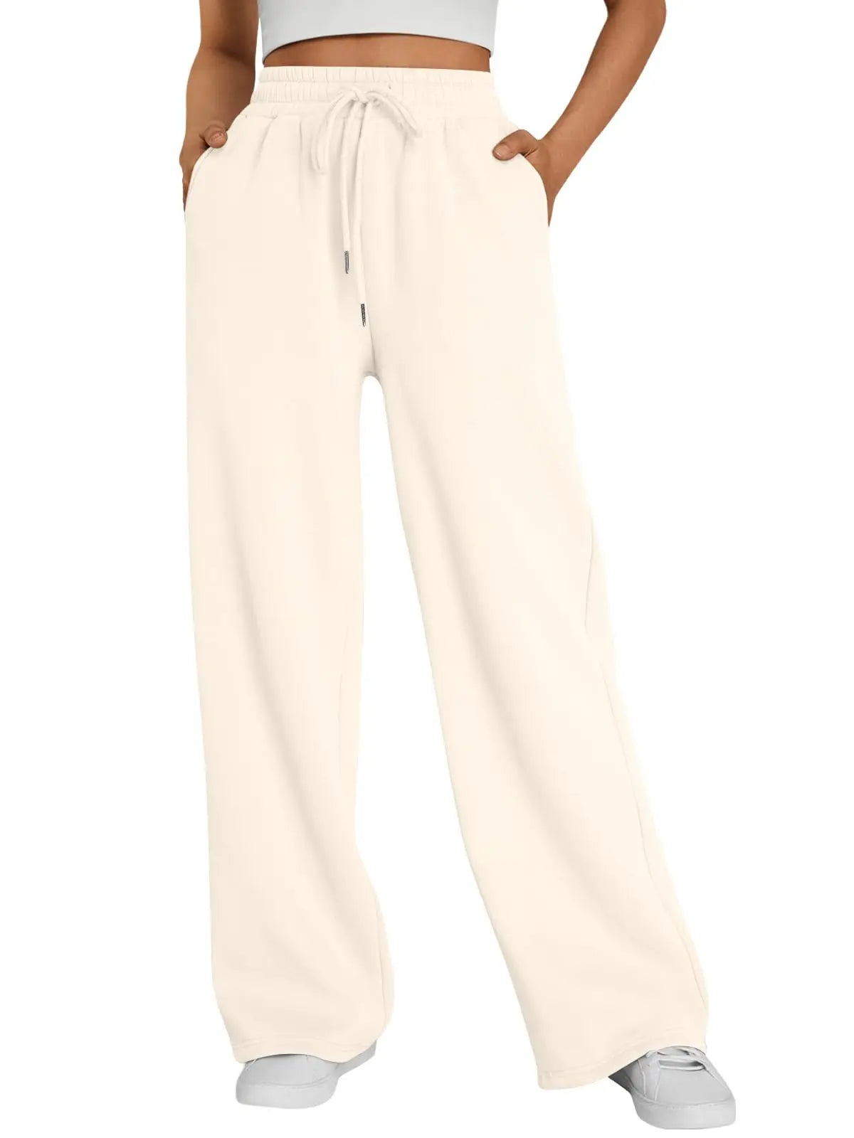 Monathic Wide Leg Sweatpants Women Streetwear Baggy Oversize