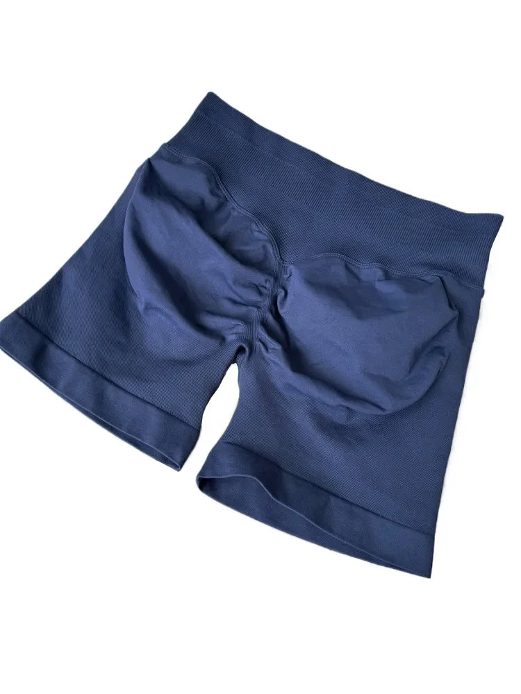 Monathic SculptLift™ Seamless Scrunch Shorts – High Waist Butt Lifting