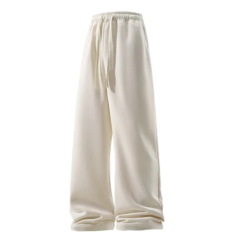 Monathic Men’s Wide-Leg Casual Sweatpants