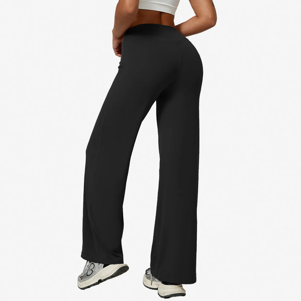 Women's High-Waisted Wide-Leg Yoga Pants
