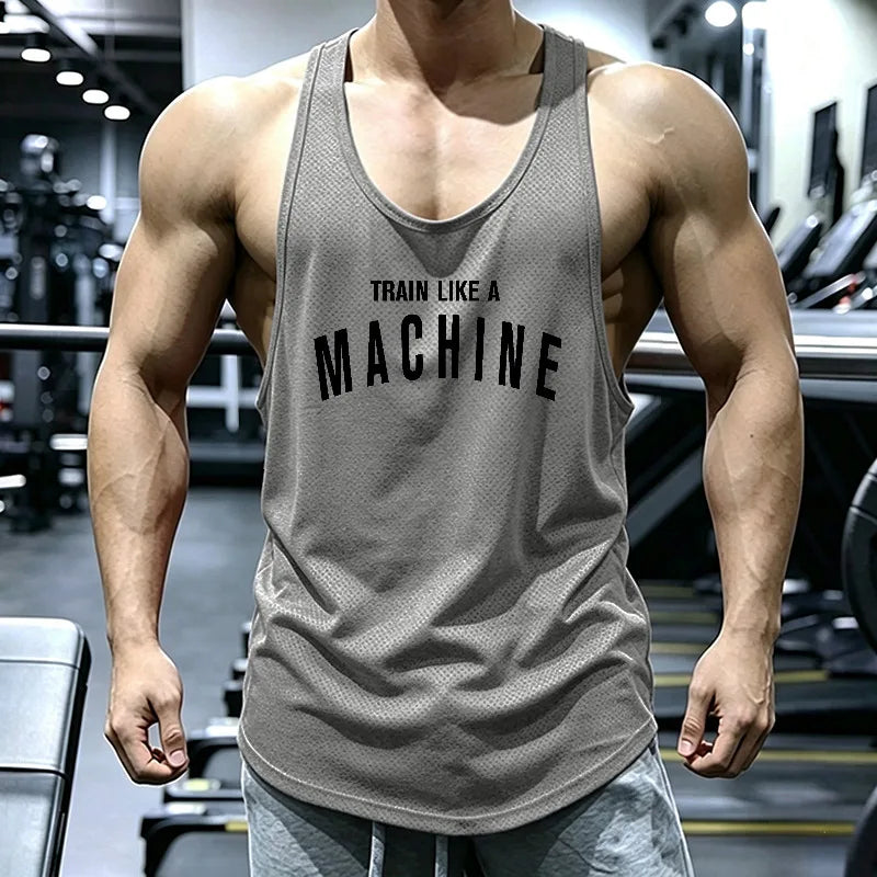 Monathic Men's Bodybuilding Stringer Tank