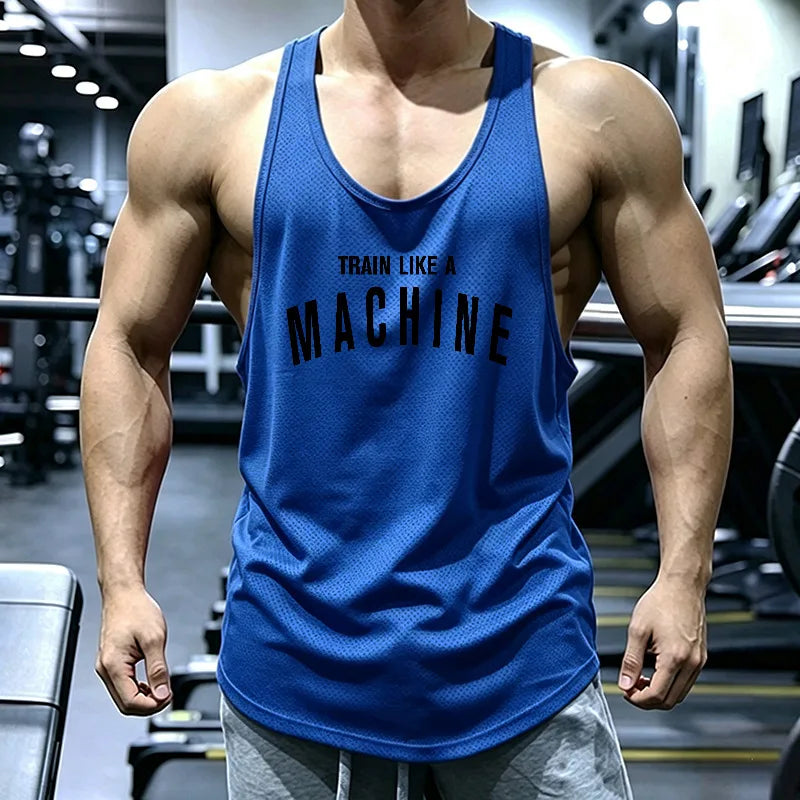 Monathic Men's Bodybuilding Stringer Tank