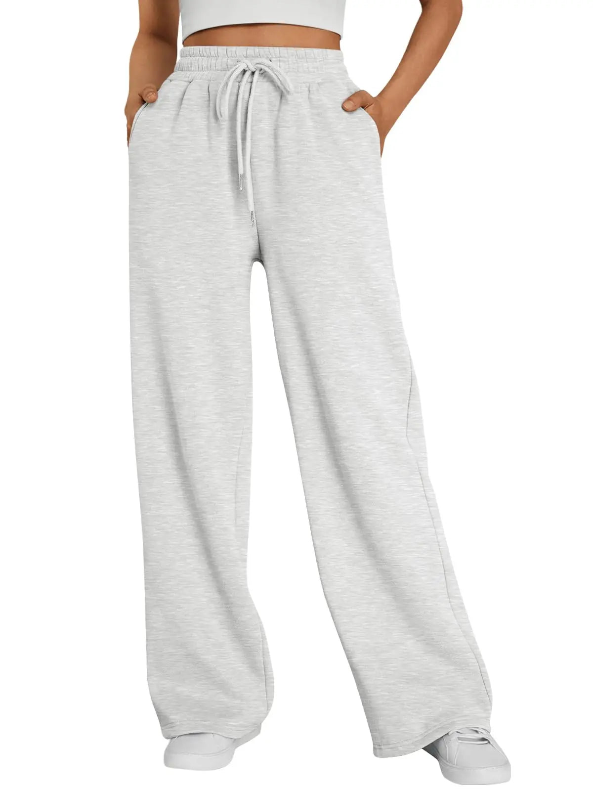 Monathic Wide Leg Sweatpants Women Streetwear Baggy Oversize