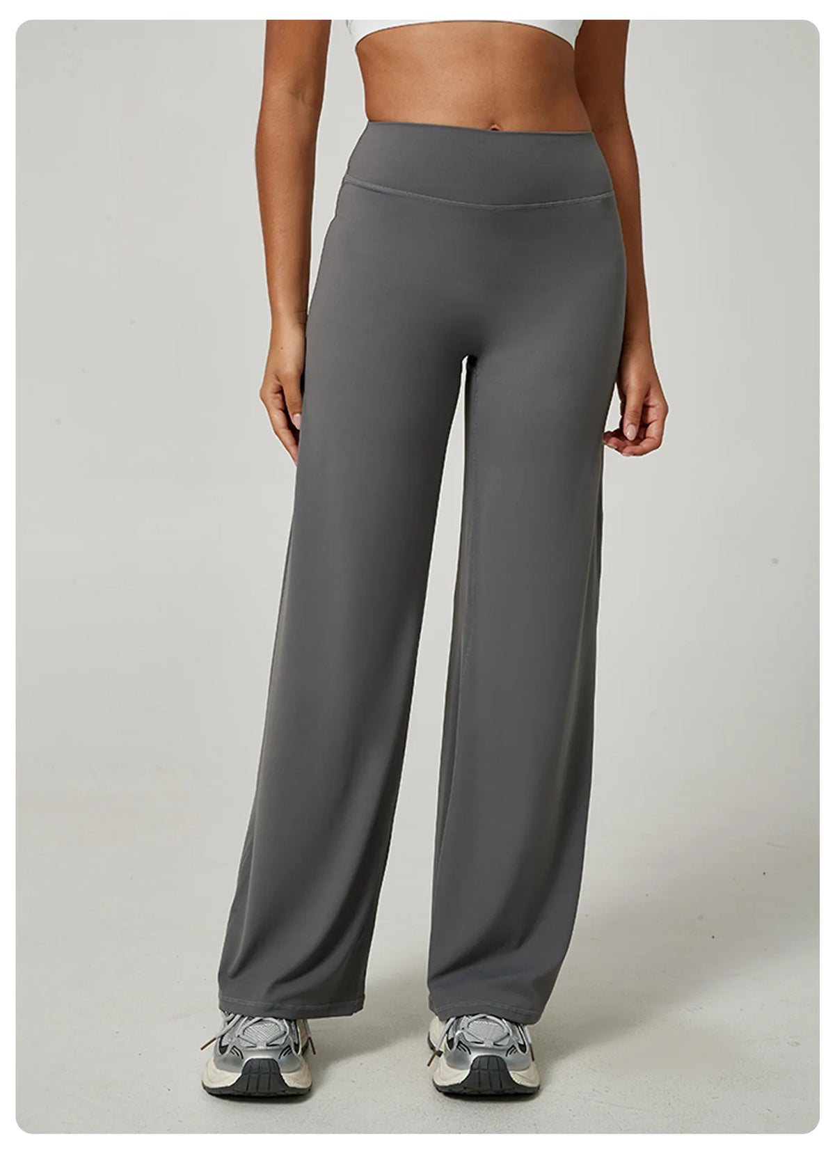 Women's High-Waisted Wide-Leg Yoga Pants