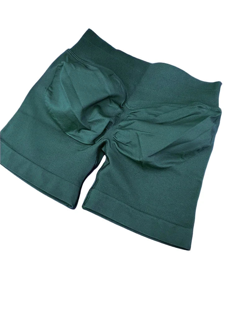 Monathic SculptLift™ Seamless Scrunch Shorts – High Waist Butt Lifting