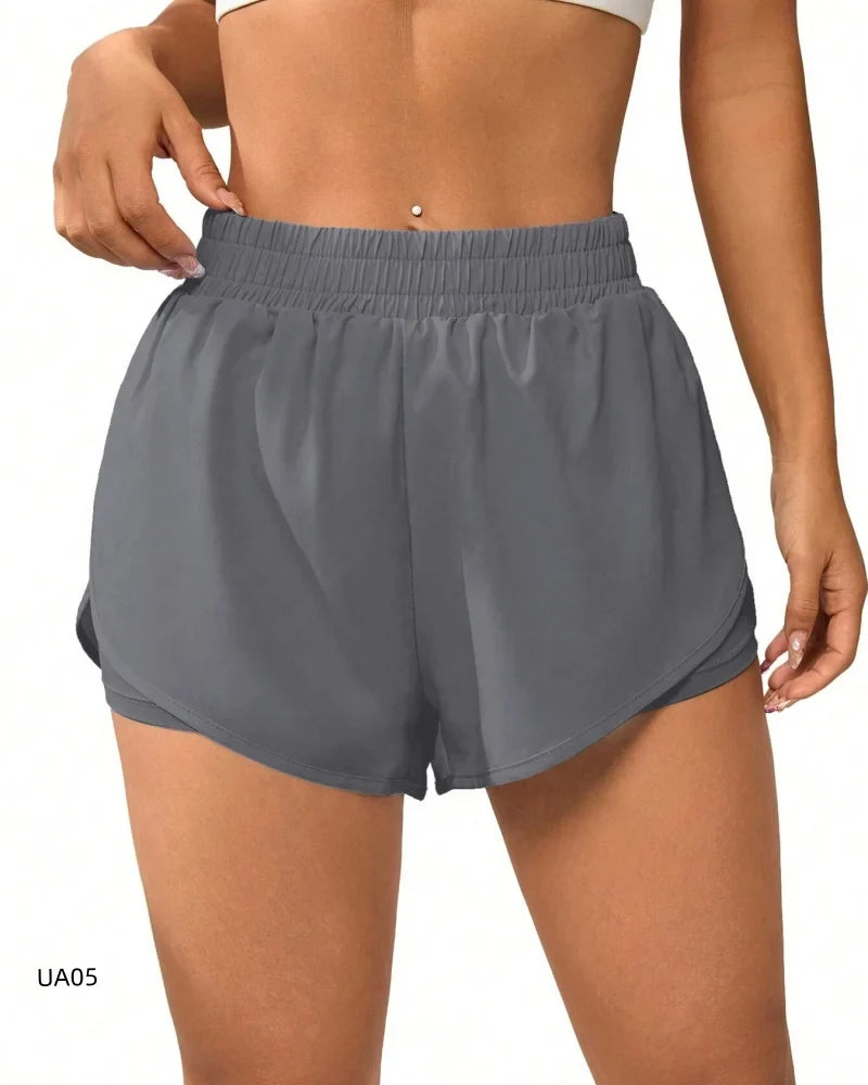 Monathic 2-in-1 Flowy Performance Shorts – Quick-Dry Running & Gym Activewear