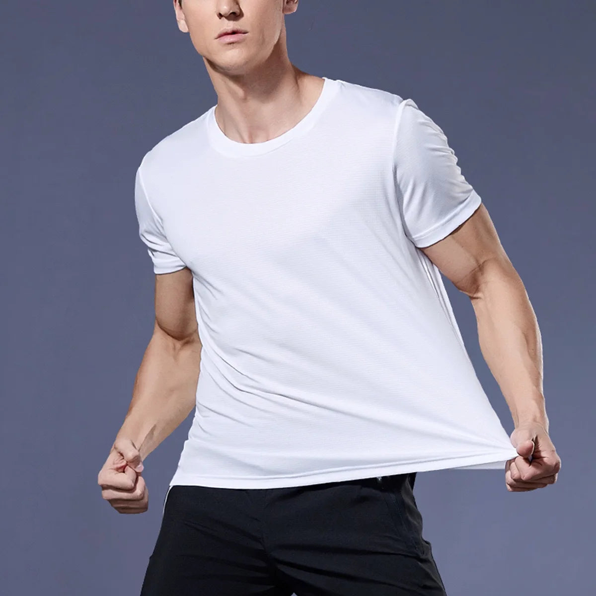 Monathic Men's Performance Quick-Dry Training Tee