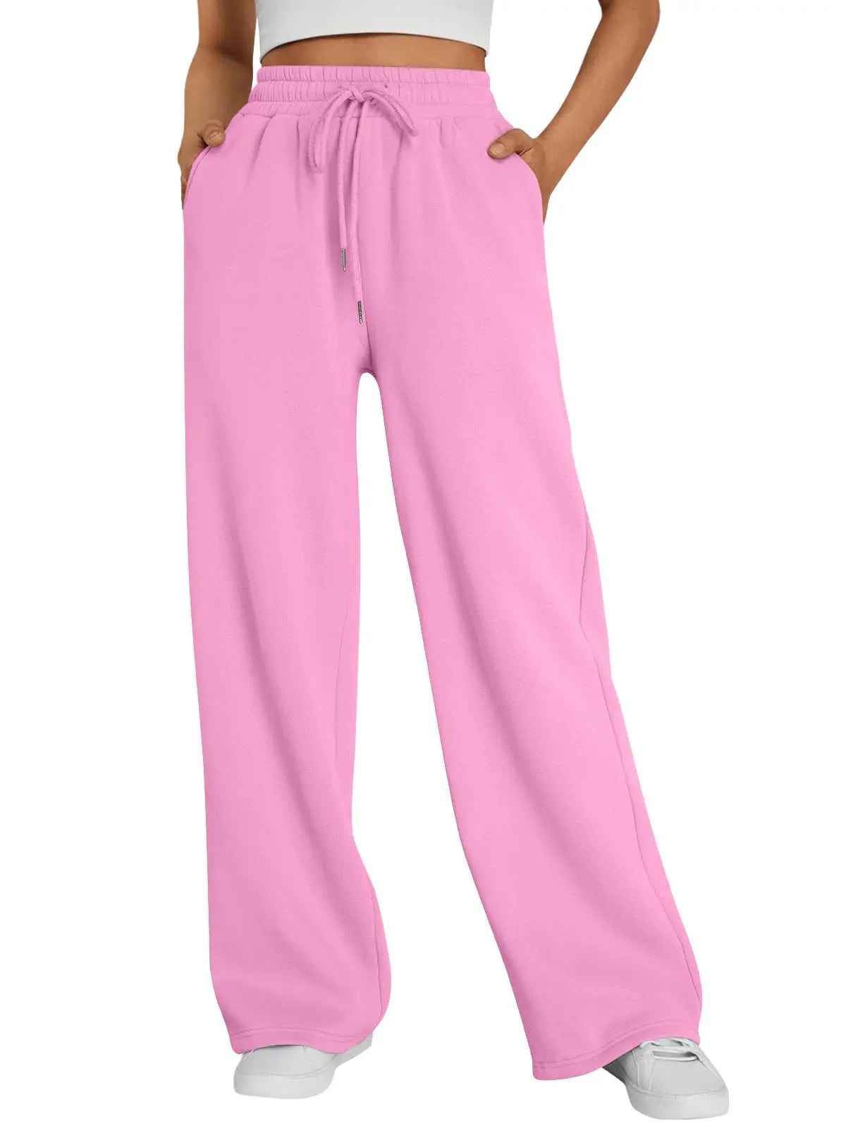 Monathic Wide Leg Sweatpants Women Streetwear Baggy Oversize