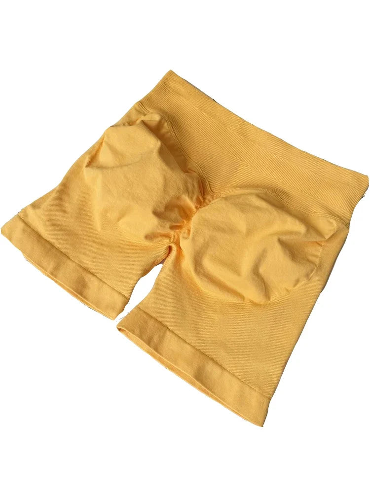 Monathic SculptLift™ Seamless Scrunch Shorts – High Waist Butt Lifting