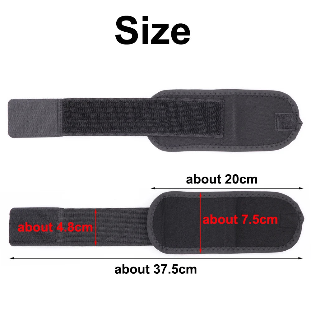 Adjustable Pressure Support Wrist Wraps for Enhanced Gym Performance
