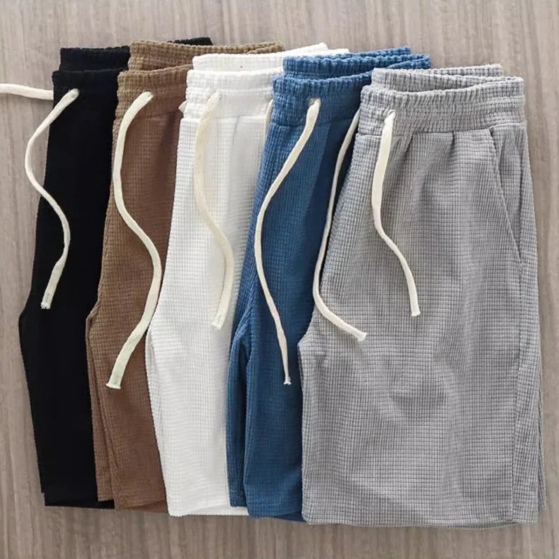 Monathic Men's Waffle Training Shorts