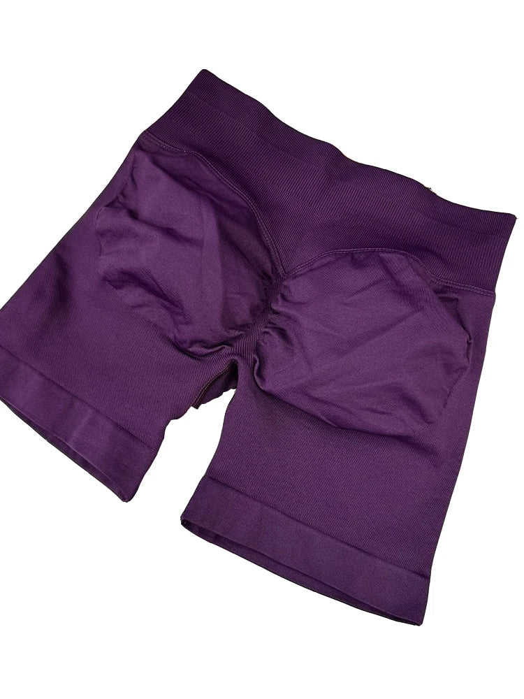 Monathic SculptLift™ Seamless Scrunch Shorts – High Waist Butt Lifting