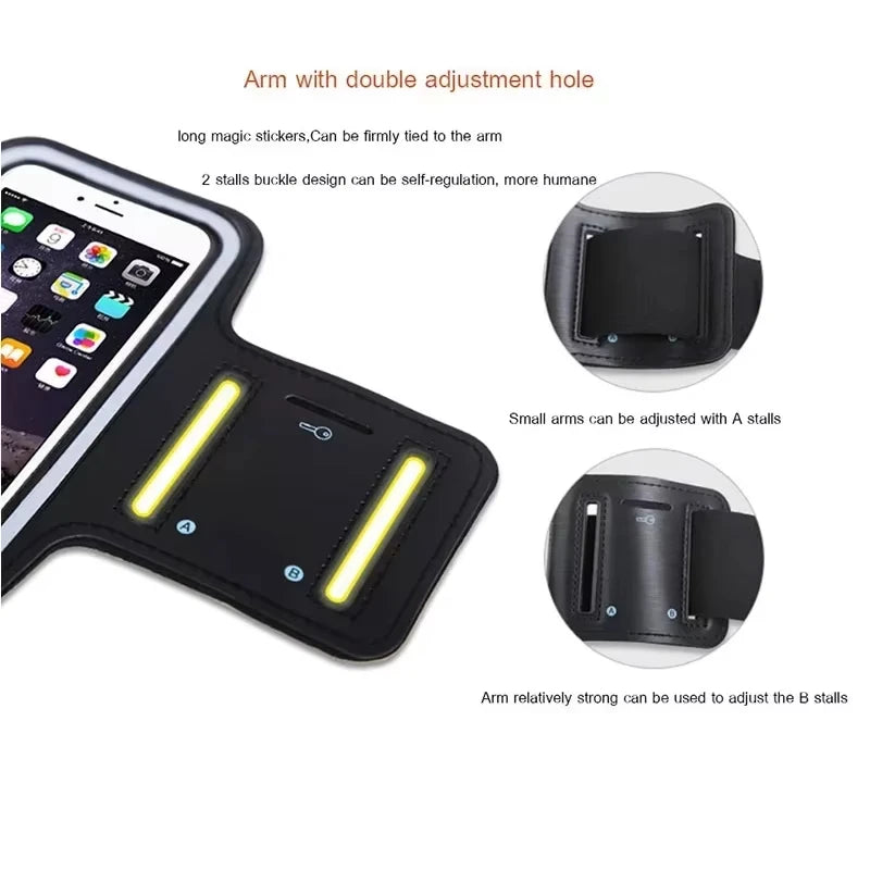 Outdoor Sports Smartphone Holder for Gym Workouts